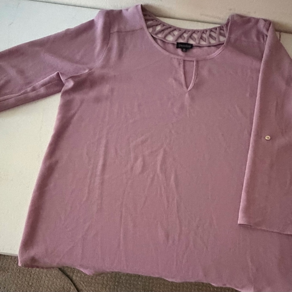 Zenobia Lilac Long Sleeve Top
